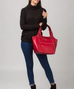 Pure Luxuries London Loxford Leather Tote Bag