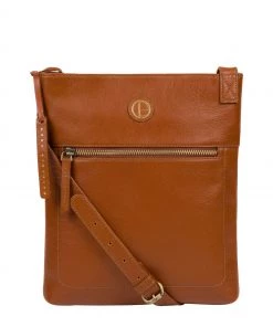 Pure Luxuries London Knook Leather Cross-Body Bag