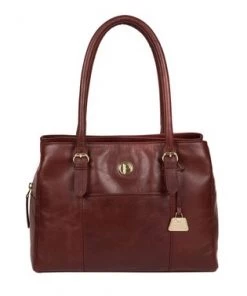 Pure Luxuries London Fleur Leather Handbag Jet Black -Pure Luxuries shop unnamed file 1046