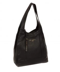 Pure Luxuries London Highbury Leather Handbag Chocolate Brown -Pure Luxuries shop unnamed file 1053 scaled