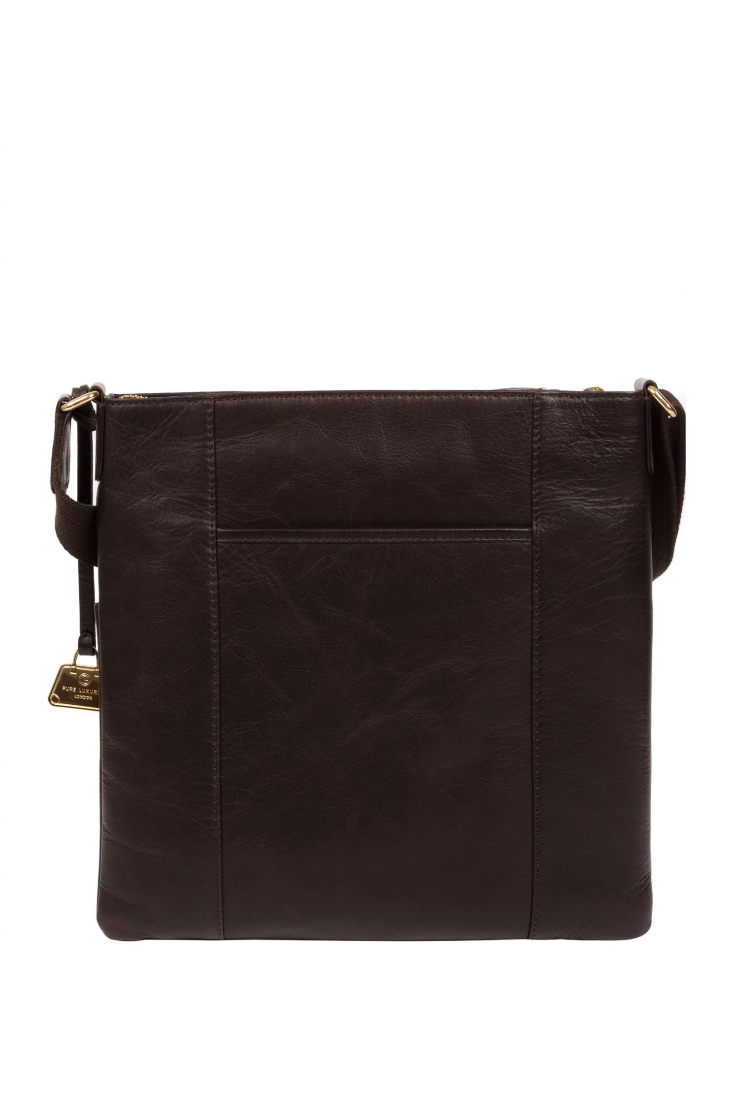 Pure Luxuries London Azalea Leather Cross-Body Bag Dark Brown 5 Pure Luxuries London Azalea Leather Cross-Body Bag Dark Brown - Image 3