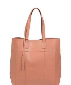 Pure Luxuries London Pembury Vegetable Tanned Leather Shopper Bag Misty Rose Pink -Pure Luxuries shop unnamed file 107