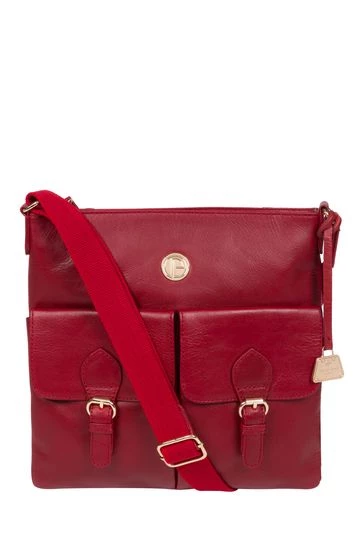 Pure Luxuries London Azalea Leather Cross-Body Bag Dark Brown 14 Pure Luxuries London Azalea Leather Cross-Body Bag Dark Brown - Image 12