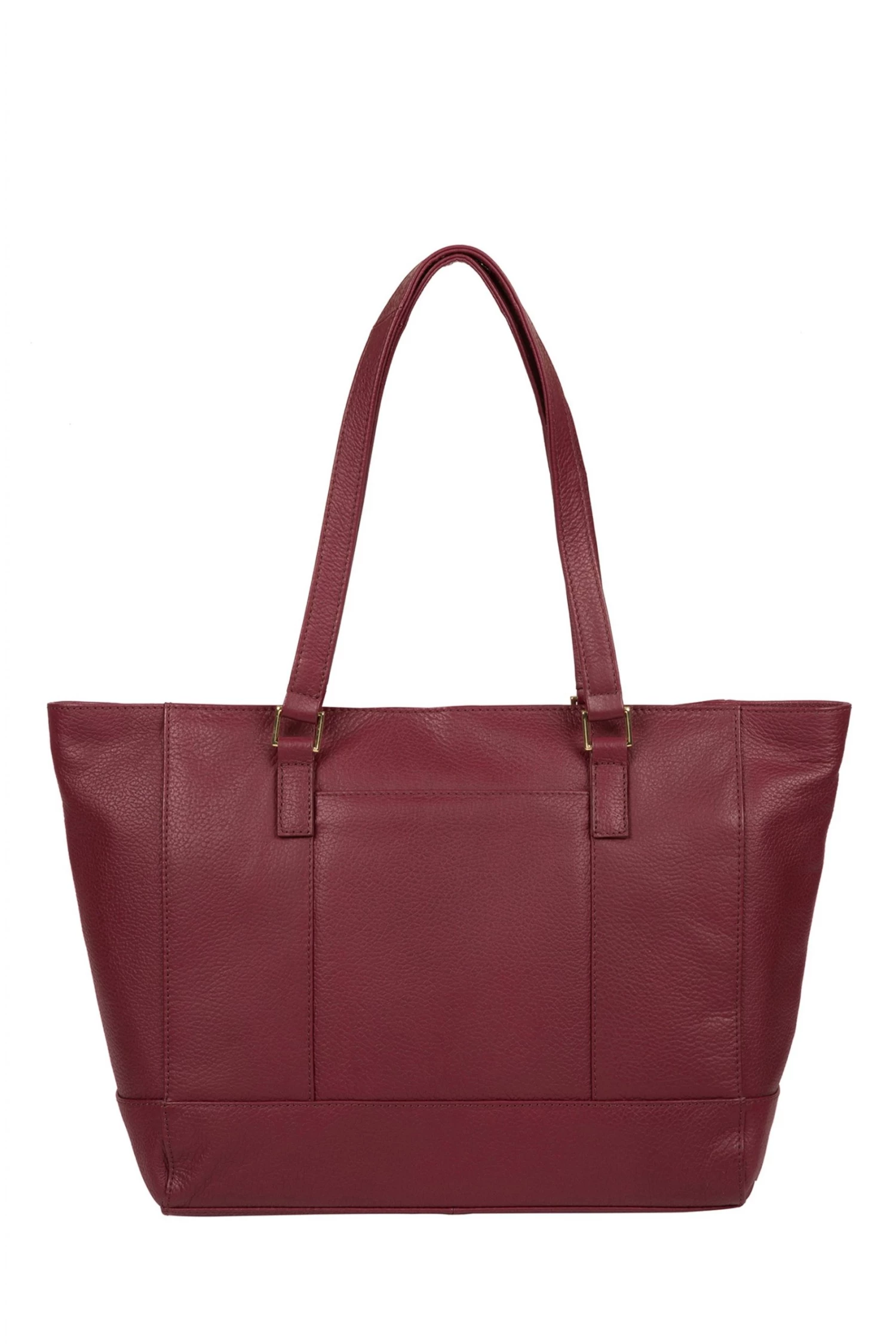 Pure Luxuries London Sophie Leather Tote Bag Navy 5 Pure Luxuries London Sophie Leather Tote Bag Navy - Image 3