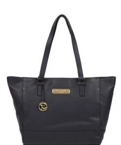 Pure Luxuries London Sophie Leather Tote Bag Navy 19 Pure Luxuries London Sophie Leather Tote Bag Navy -Pure Luxuries shop unnamed file 1090