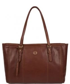 Pure Luxuries London Wollerton Leather Tote Bag Vintage Dark Tan 21 Pure Luxuries London Wollerton Leather Tote Bag Vintage Dark Tan -Pure Luxuries shop unnamed file 1107