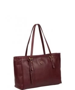 Pure Luxuries London Wollerton Leather Tote Bag Vintage Dark Tan 24 Pure Luxuries London Wollerton Leather Tote Bag Vintage Dark Tan -Pure Luxuries shop unnamed file 1110