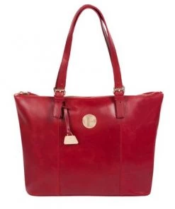 Pure Luxuries London Aster Leather Tote Bag Dusky Blue -Pure Luxuries shop unnamed file 1123