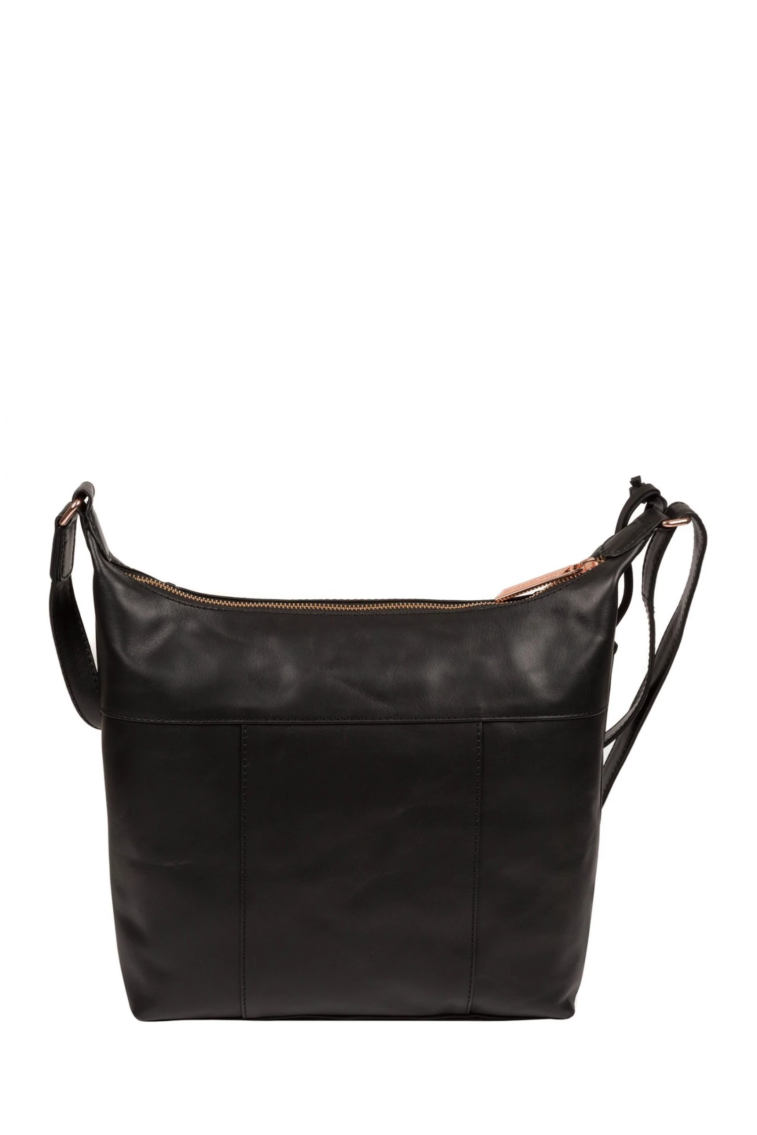 Pure Luxuries London Miro Leather Shoulder Bag Grey 5 Pure Luxuries London Miro Leather Shoulder Bag Grey - Image 3