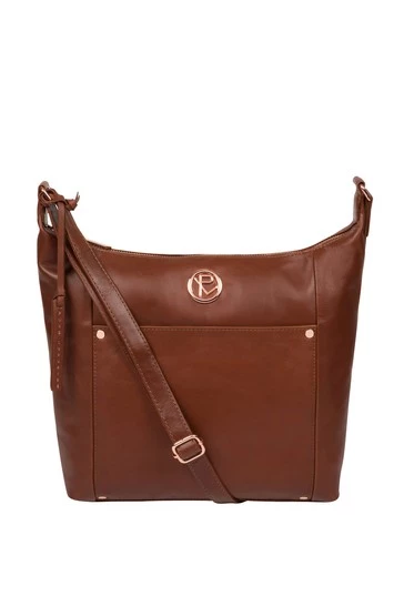 Pure Luxuries London Miro Leather Shoulder Bag Grey 9 Pure Luxuries London Miro Leather Shoulder Bag Grey - Image 7