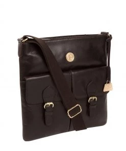 Pure Luxuries London Azalea Leather Cross-Body Bag Chestnut Brown -Pure Luxuries shop unnamed file 1136 scaled
