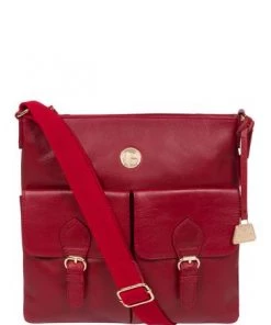 Pure Luxuries London Azalea Leather Cross-Body Bag Chestnut Brown -Pure Luxuries shop unnamed file 1144