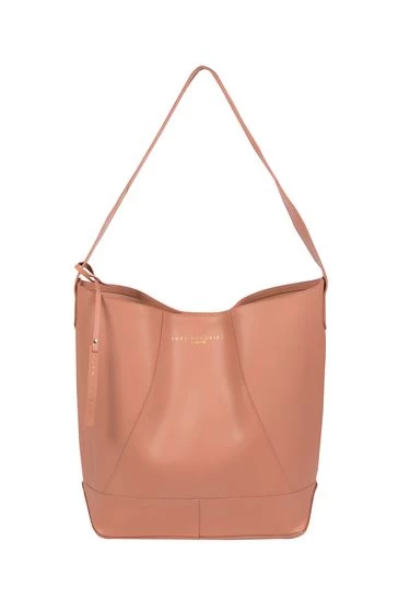 Pure Luxuries London Tunbridge Vegetable-Tanned Leather Shoulder Bag Smoky Blue 8 Pure Luxuries London Tunbridge Vegetable-Tanned Leather Shoulder Bag Smoky Blue - Image 6