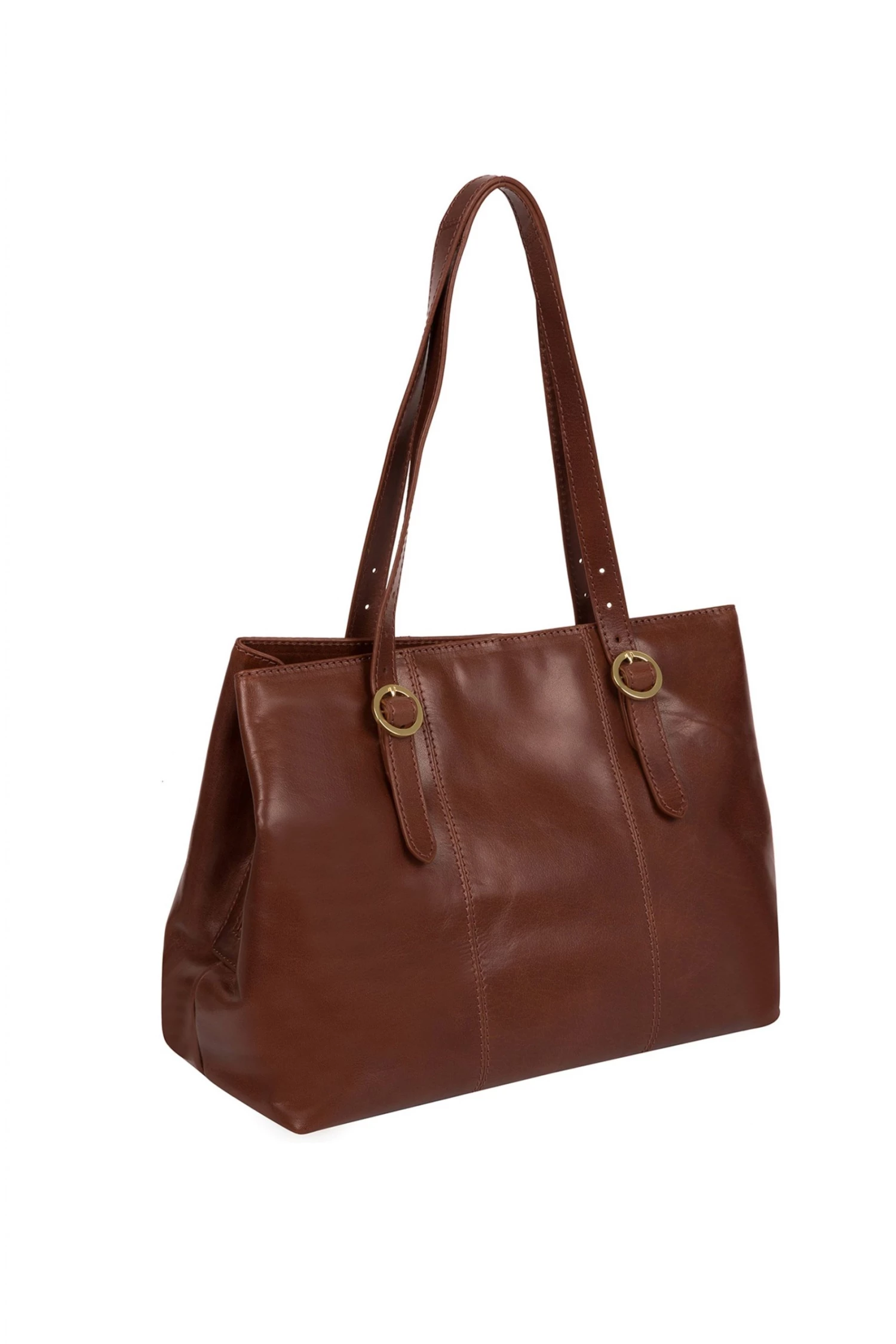 Pure Luxuries London Rosie Vegetable Tanned Leather Handbag Black 7 Pure Luxuries London Rosie Vegetable Tanned Leather Handbag Black - Image 5