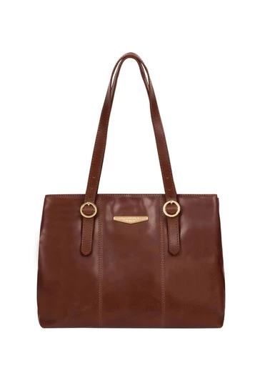 Pure Luxuries London Rosie Vegetable Tanned Leather Handbag Black 10 Pure Luxuries London Rosie Vegetable Tanned Leather Handbag Black - Image 8