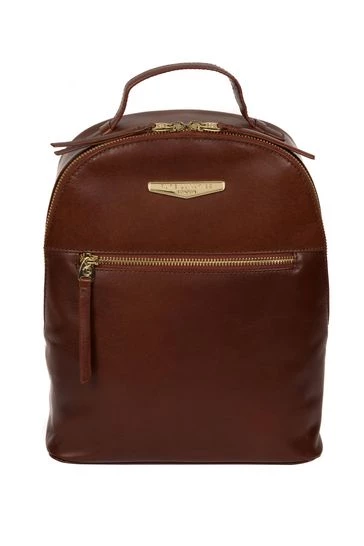 Pure Luxuries London Natala Vegetable-Tanned Leather Backpack Black 8 Pure Luxuries London Natala Vegetable-Tanned Leather Backpack Black - Image 6