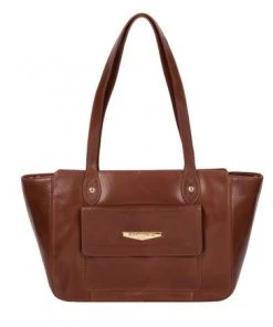 Pure Luxuries London Marian Vegetable-Tanned Leather Handbag Black -Pure Luxuries shop unnamed file 1232