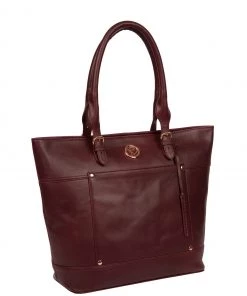 Pure Luxuries London Monet Leather Tote Bag Burgundy 12 Pure Luxuries London Monet Leather Tote Bag Burgundy -Pure Luxuries shop unnamed file 1236 scaled