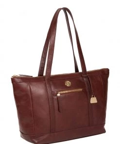 Pure Luxuries London Willow Leather Tote Bag Hazelnut -Pure Luxuries shop unnamed file 1258 scaled