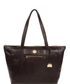 Pure Luxuries London Willow Leather Tote Bag Hazelnut -Pure Luxuries shop unnamed file 1262