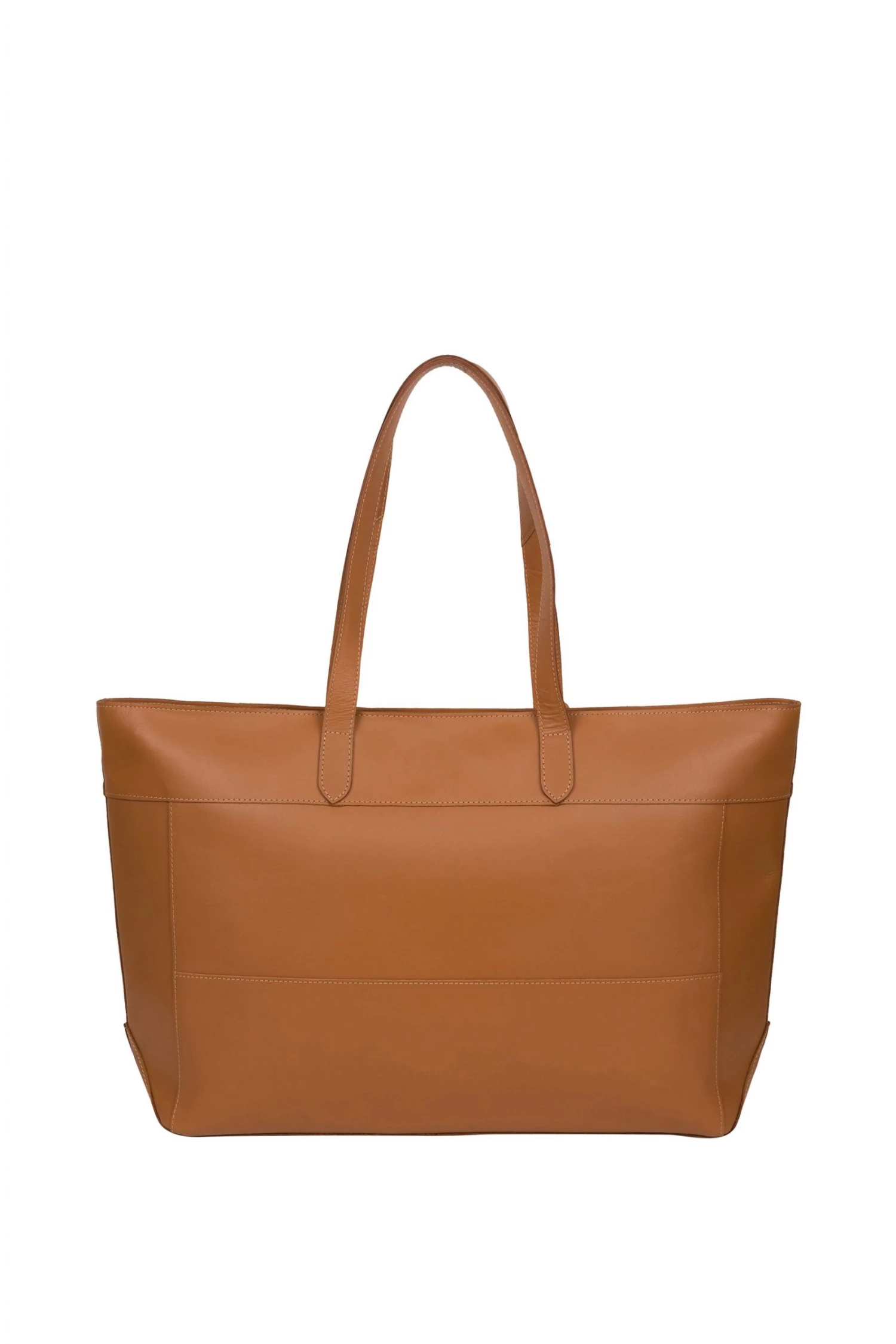 Pure Luxuries London Milton Vegetable-Tanned Leather Extra-Large Tote Bag Misty Rose Pink 5 Pure Luxuries London Milton Vegetable-Tanned Leather Extra-Large Tote Bag Misty Rose Pink - Image 3