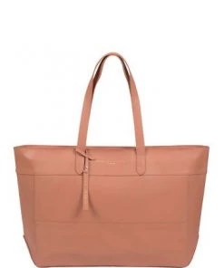 Pure Luxuries London Milton Vegetable-Tanned Leather Extra-Large Tote Bag Misty Rose Pink 18 Pure Luxuries London Milton Vegetable-Tanned Leather Extra-Large Tote Bag Misty Rose Pink -Pure Luxuries shop unnamed file 1272