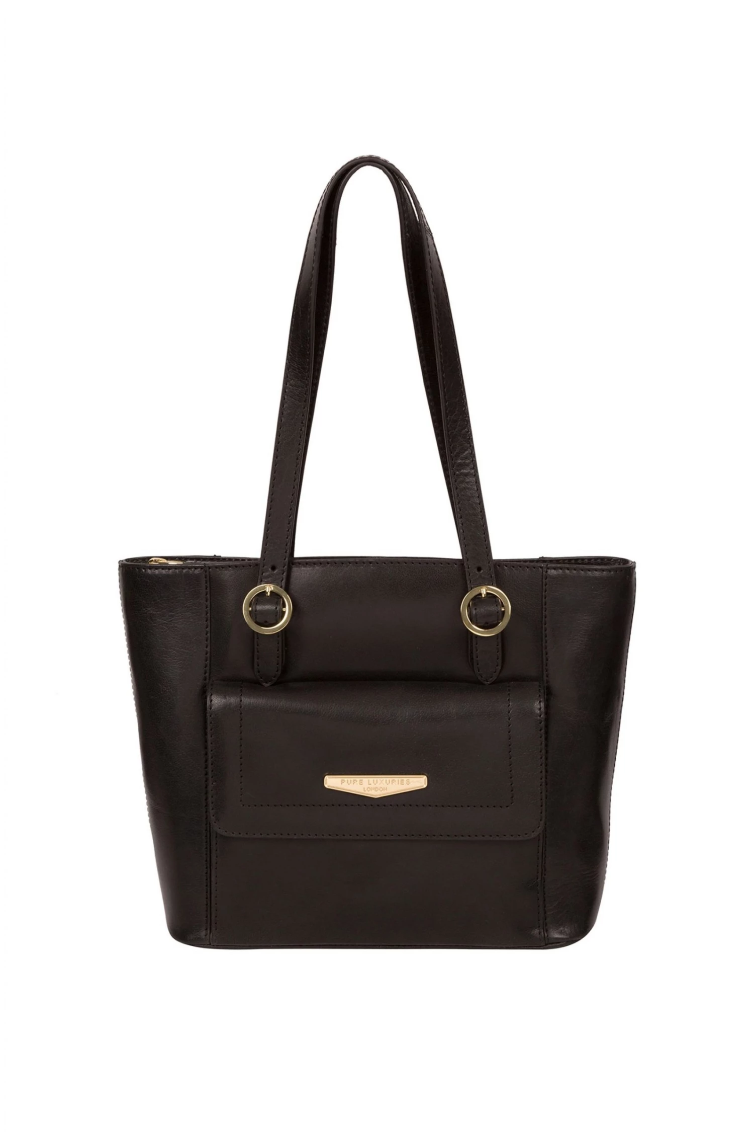 Pure Luxuries London Penelope Vegetable-Tanned Leather Handbag Italian Tan Brown 3 Pure Luxuries London Penelope Vegetable-Tanned Leather Handbag Italian Tan Brown