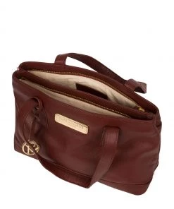 Pure Luxuries London Kate Chestnut Brown Leather Handbag -Pure Luxuries shop unnamed file 1284 scaled