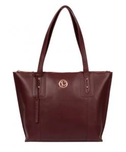 Pure Luxuries London Goya Leather Tote Bag Navy -Pure Luxuries shop unnamed file 130