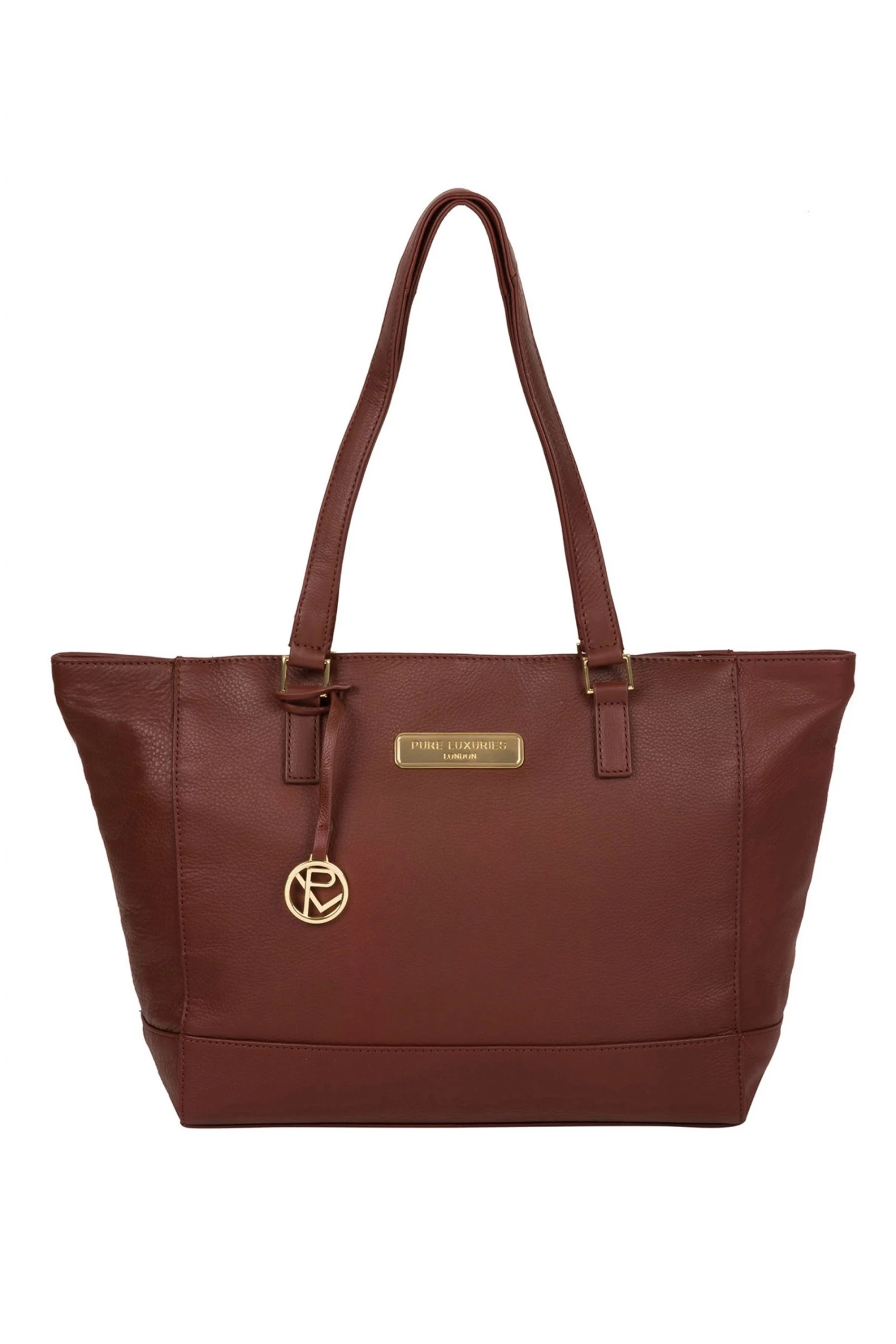 Pure Luxuries London Sophie Chestnut Leather Tote Bag 2 Pure Luxuries London Sophie Chestnut Leather Tote Bag