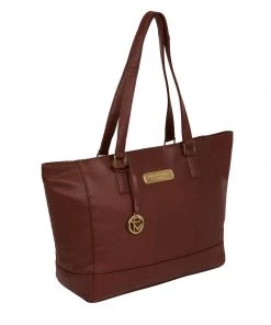 Pure Luxuries London Sophie Chestnut Leather Tote Bag 9 Pure Luxuries London Sophie Chestnut Leather Tote Bag -Pure Luxuries shop unnamed file 1309 scaled