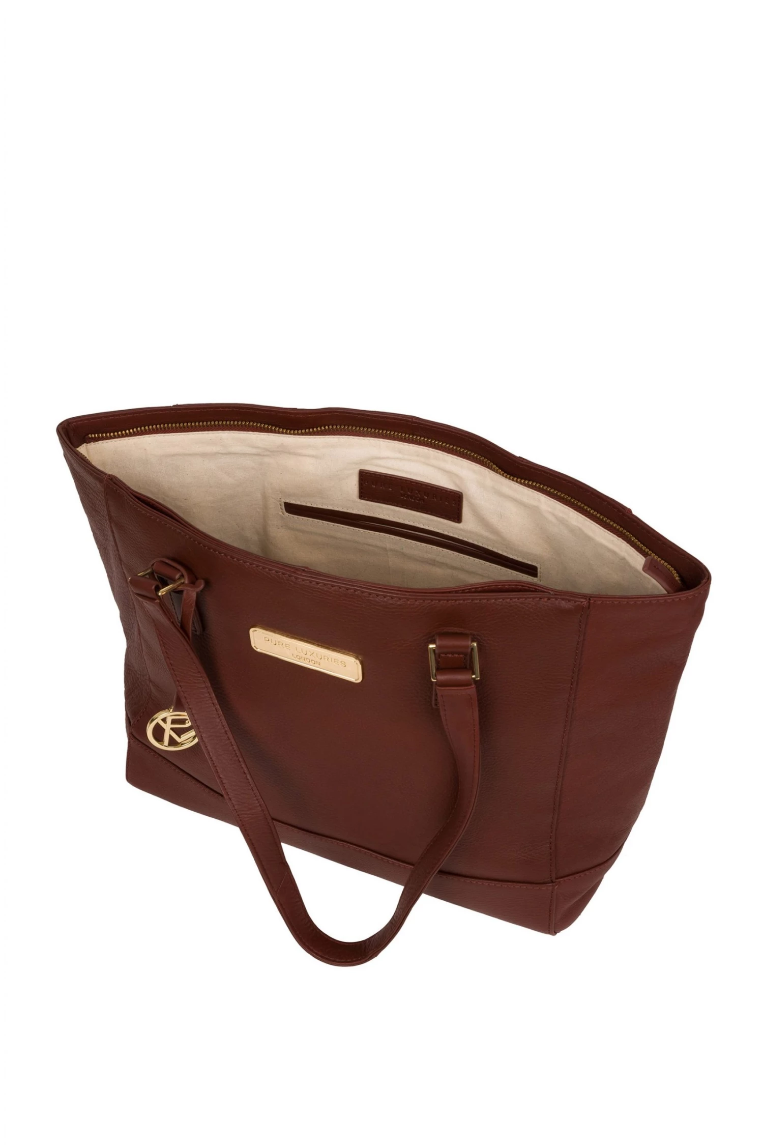 Pure Luxuries London Sophie Chestnut Leather Tote Bag 5 Pure Luxuries London Sophie Chestnut Leather Tote Bag - Image 4