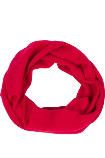 Pure Luxuries London Holker Cashmere & Merino Wool Snood Chilli Red 10 Pure Luxuries London Holker Cashmere & Merino Wool Snood Chilli Red - Image 8