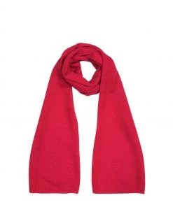 Pure Luxuries London Pure Luxuries London Red Cambridge Cashmere Scarf