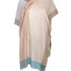 Pure Luxuries London Cream Charon Cashmere & Merino Wool Shawl Wrap