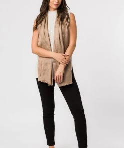 Pure Luxuries London Cream Moon Cashmere & Merino Wool Pashmina Scarf -Pure Luxuries shop unnamed file 1394 scaled