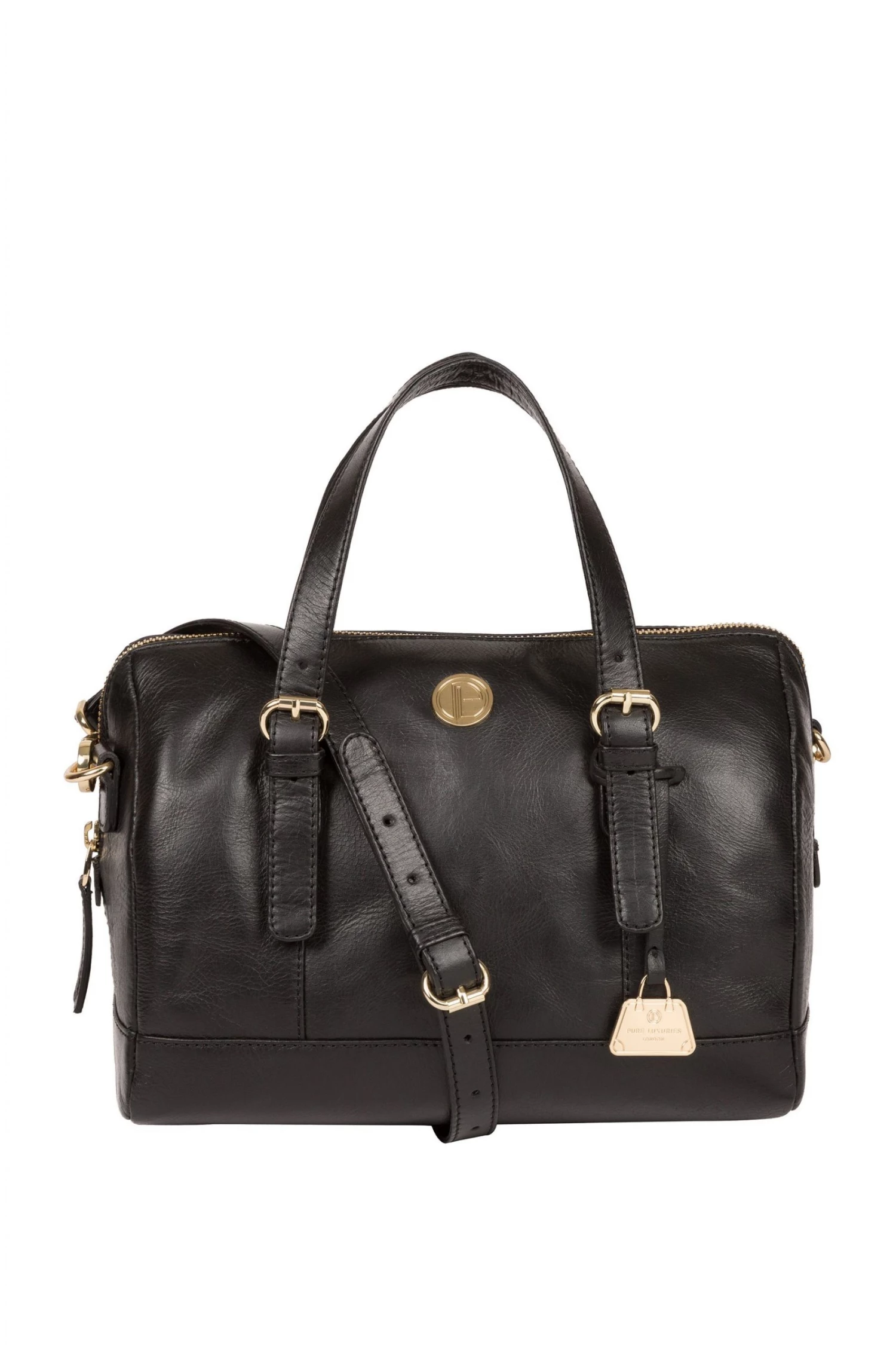 Pure Luxuries London Iris Leather Handbag Chestnut Brown 3 Pure Luxuries London Iris Leather Handbag Chestnut Brown