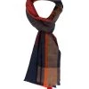 Pure Luxuries London Blue Quasar Cashmere & Merino Wool Neckerchief