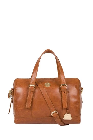 Pure Luxuries London Iris Leather Handbag Chestnut Brown 10 Pure Luxuries London Iris Leather Handbag Chestnut Brown - Image 8