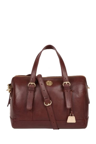Pure Luxuries London Iris Leather Handbag Chestnut Brown 11 Pure Luxuries London Iris Leather Handbag Chestnut Brown - Image 9