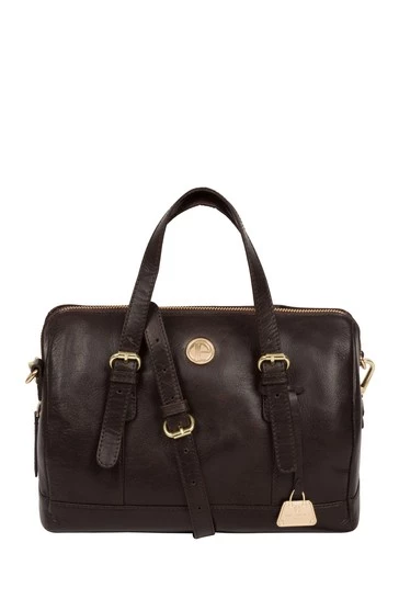 Pure Luxuries London Iris Leather Handbag Chestnut Brown 12 Pure Luxuries London Iris Leather Handbag Chestnut Brown - Image 10