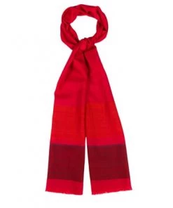 Pure Luxuries London Red Blur Cashmere & Merino Wool Pashmina Scarf -Pure Luxuries shop unnamed file 1494