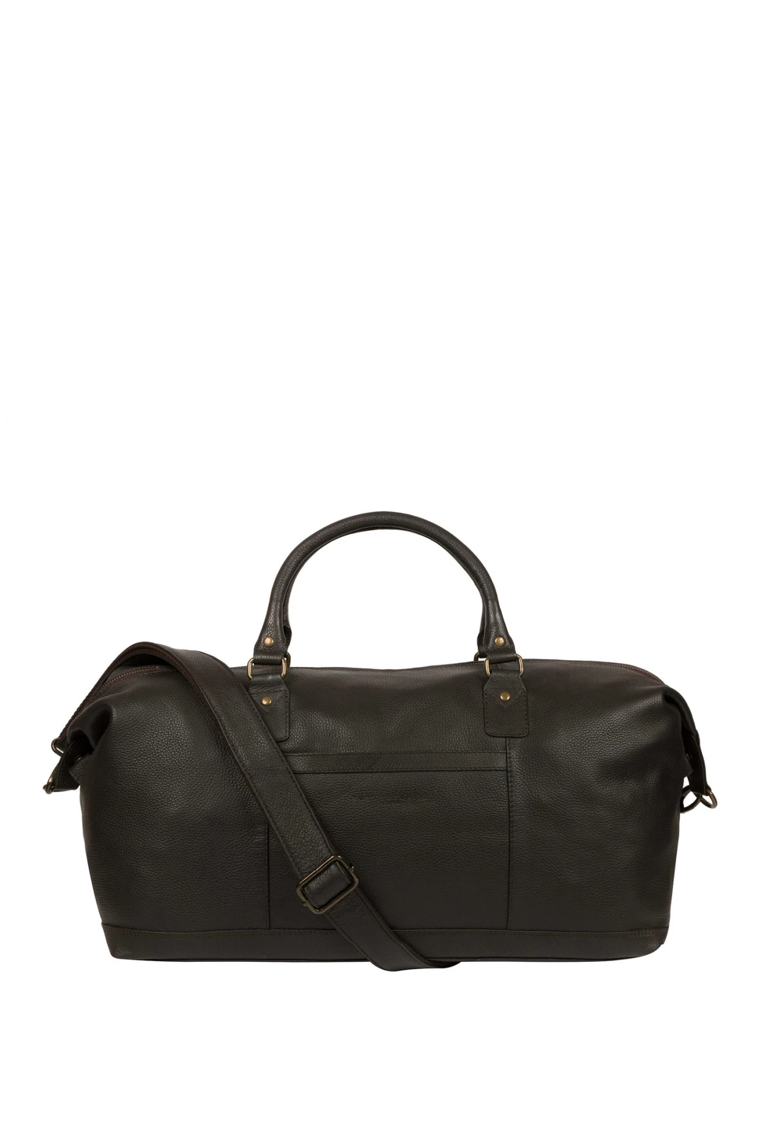 Pure Luxuries London Cargo Leather Holdall Black 3 Pure Luxuries London Cargo Leather Holdall Black