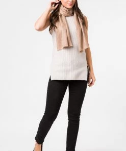 Pure Luxuries London Cream Moon Cashmere & Merino Wool Scarf -Pure Luxuries shop unnamed file 1513 scaled