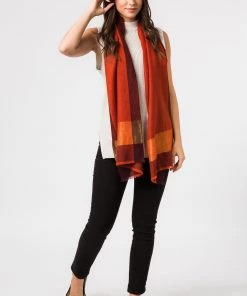 Pure Luxuries London Orange Venus Cashmere & Merino Wool Pashmina 9 Pure Luxuries London Orange Venus Cashmere & Merino Wool Pashmina -Pure Luxuries shop unnamed file 1517 scaled