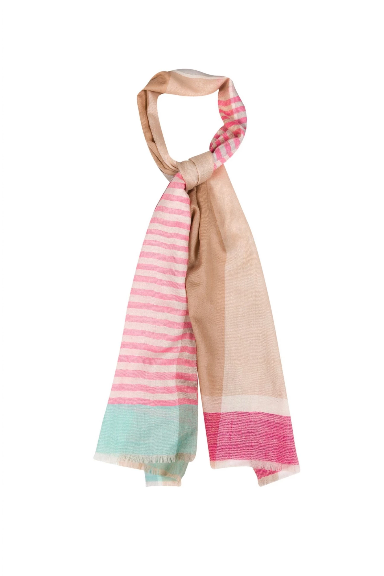 Pure Luxuries London Pink Zenith Cashmere & Merino Wool Pashmina Scarf 3 Pure Luxuries London Pink Zenith Cashmere & Merino Wool Pashmina Scarf