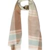 Pure Luxuries London Brown Asteris Cashmere & Merino Wool Scarf