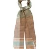 Pure Luxuries London Tan Asteris Cashmere & Merino Wool Pashmina Scarf