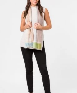 Pure Luxuries London Cream Charon Cashmere & Merino Wool Scarf -Pure Luxuries shop unnamed file 1588 scaled