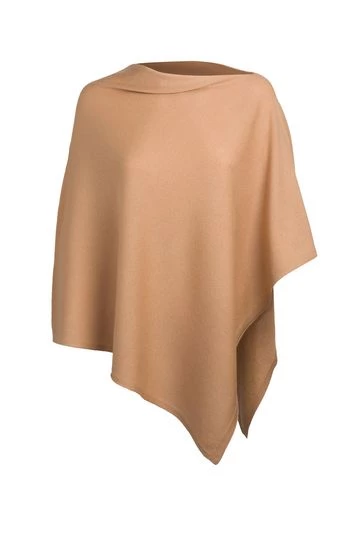 Pure Luxuries London Eskdale Cashmere & Merino Wool Poncho Chilli Red 15 Pure Luxuries London Eskdale Cashmere & Merino Wool Poncho Chilli Red - Image 14